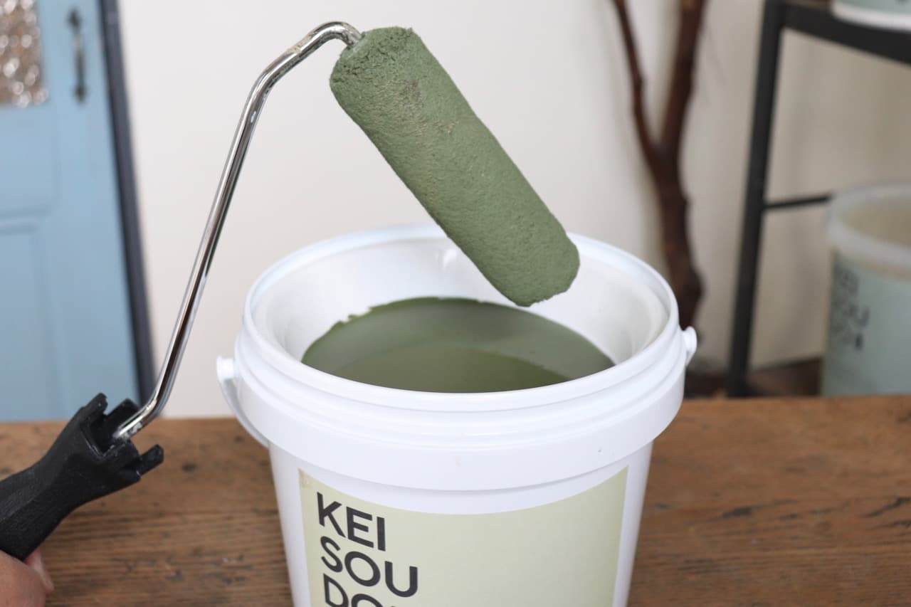珪藻土 塗料 壁材 ペイント材 KEISOUDO PAINT 4kg【COCOA】